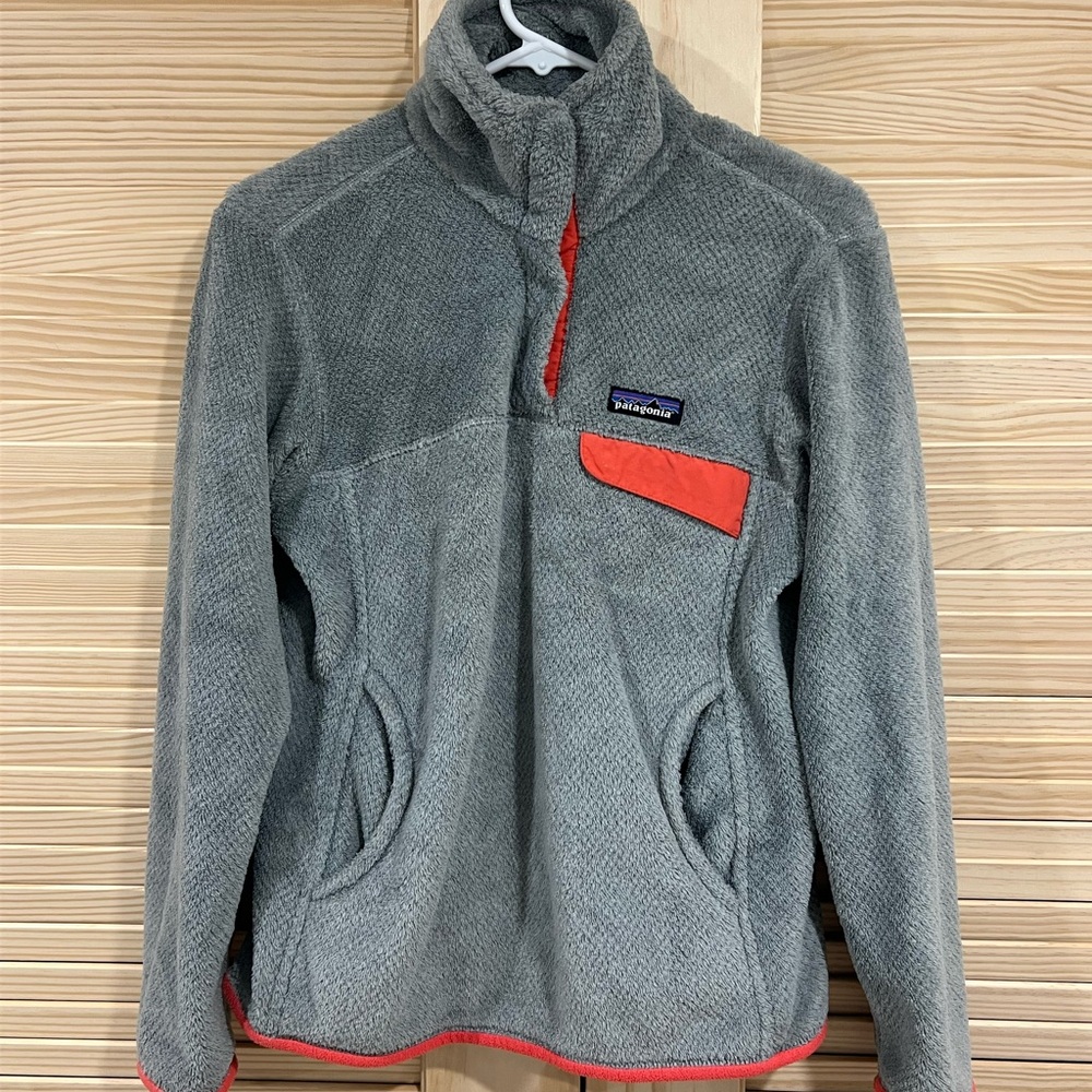 Patagonia Gray and Coral Women's Jacket